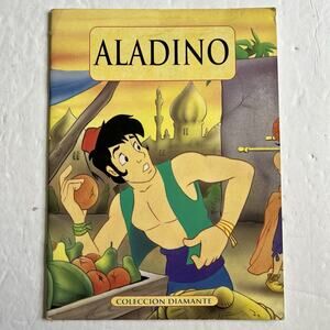 Aladino y la Lampara Maravillosa Childrens Story Book in Spanish Paperback